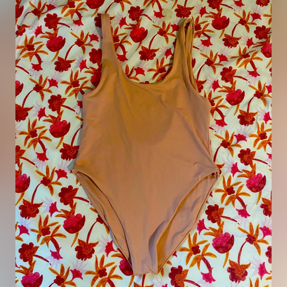 Toast Swim nude one piece medium